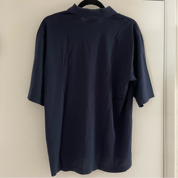 Master's Golf Navy-Blue Cotton Golf Polo M - Picture 7 of 11